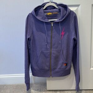 Aviator Nation Zip Up Hoodie